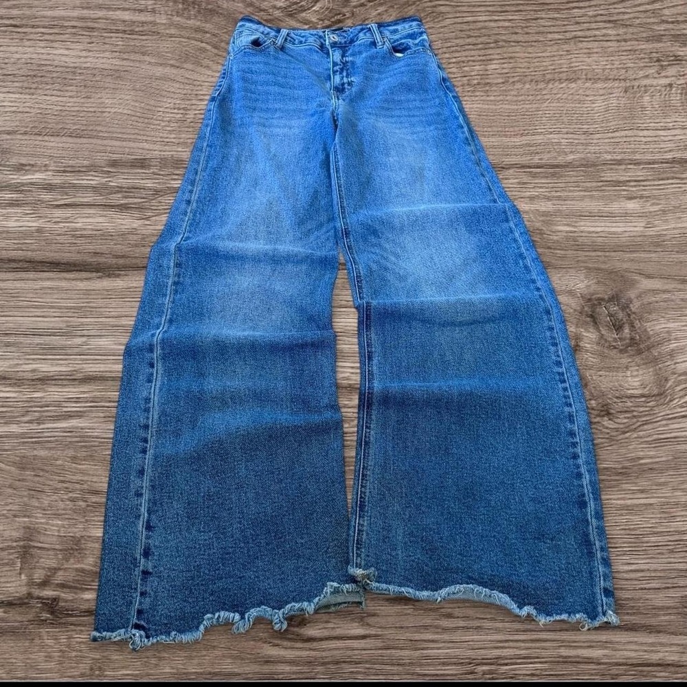 28x32 Blue Baggy Wide Leg Skater Jeans Y2K Vintage